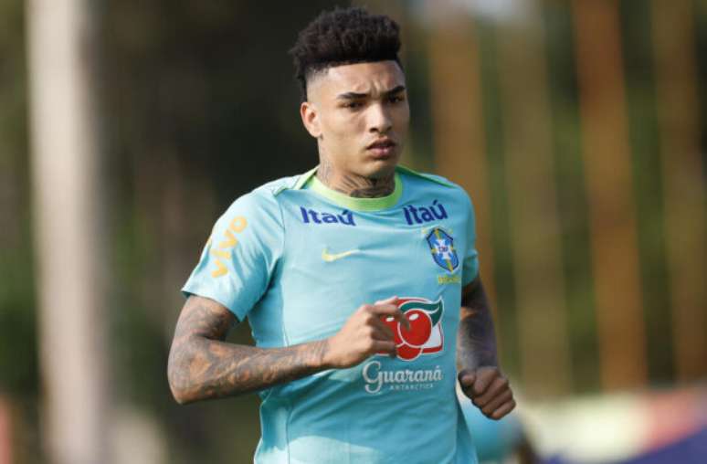 Rafael Ribeiro/CBF - Legenda: Igor Jesus quebra jejum do Botafogo na sele&ccedil;&atilde;o&nbsp;