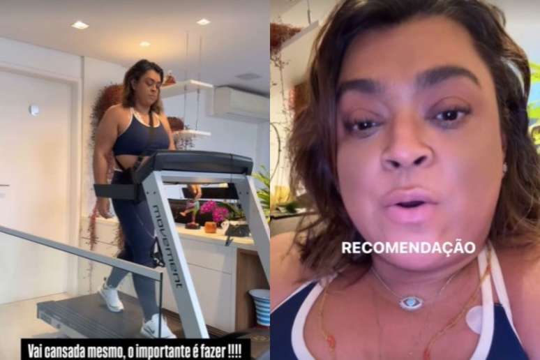 Preta Gil worries fans by exercising with a chemotherapy bag: ‘It helps recovery’