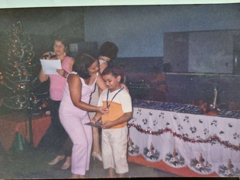 Luiz Fernando na inf&acirc;ncia