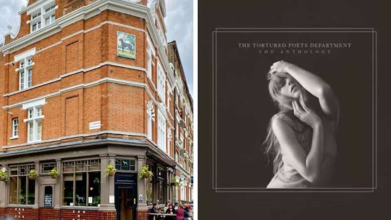 The Black Dog, em Londres, virou ponto turístico para fãs de Taylor Swift