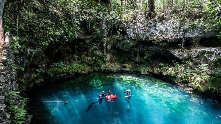 Os cenotes estão ameaçados pela má gestão da terra, pelo desenvolvimento excessivo e pela falta de tratamento de lixo e esgoto