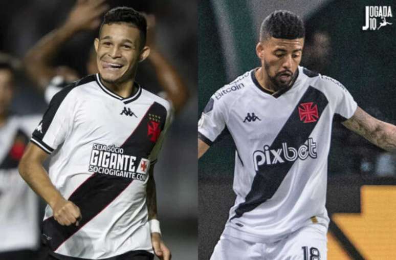 Fotos: Leandro Amorim/Vasco - Legenda: Adson e Paulinho estão próximos de retornos ao Vasco