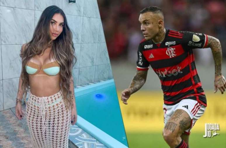 Cebolinha e sua família em apresentação no Flamengo –