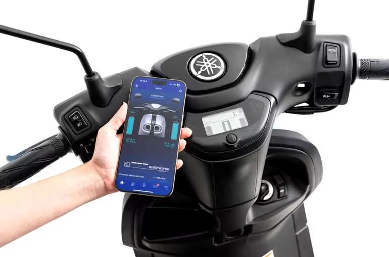 Nova scooter elétrica da Yamaha aposta em conectividade digital