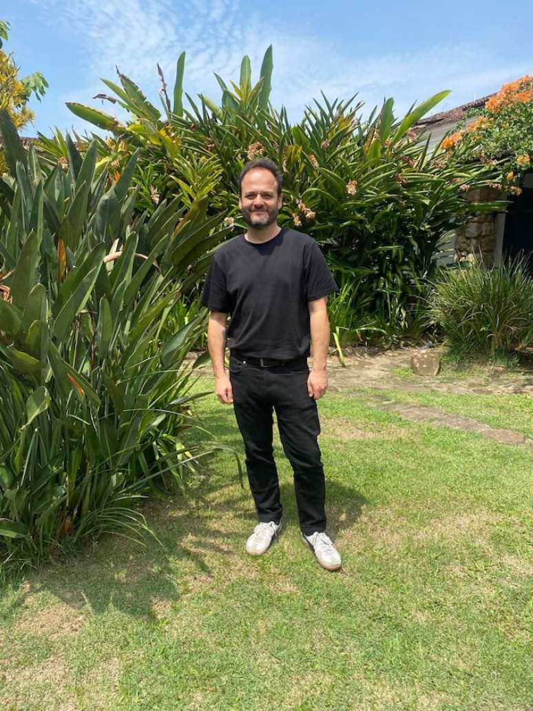 Juan Cárdenas na Pousada da Marquesa, em Paraty-RJ.