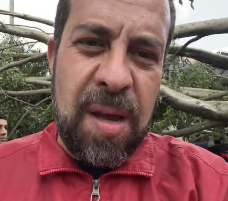 Guilherme Boulos criticou a gestão de Ricardo Nunes e da Enel