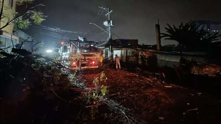 Temporais causam prejuízos em SP