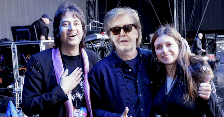 Casal chileno fica noivo durante show de Paul McCartney