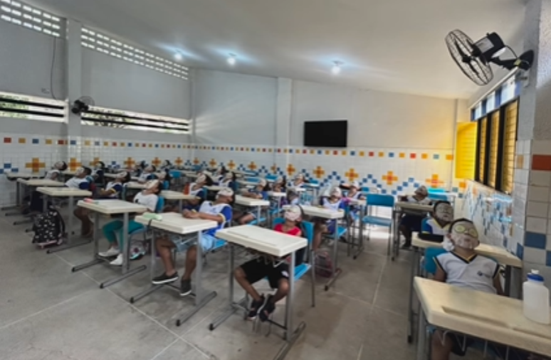 Professora inova em atividade com alunos em Alagoas