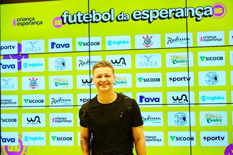 Lucas Lima no 'Futebol da Esperança'