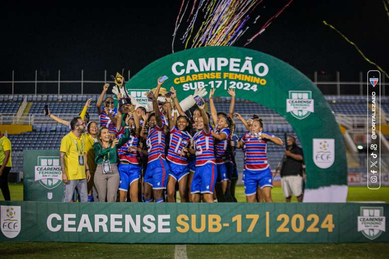 Las Leonas derrotaron a Ceará y se proclamaron campeonas del Cearense Femenino Sub-17