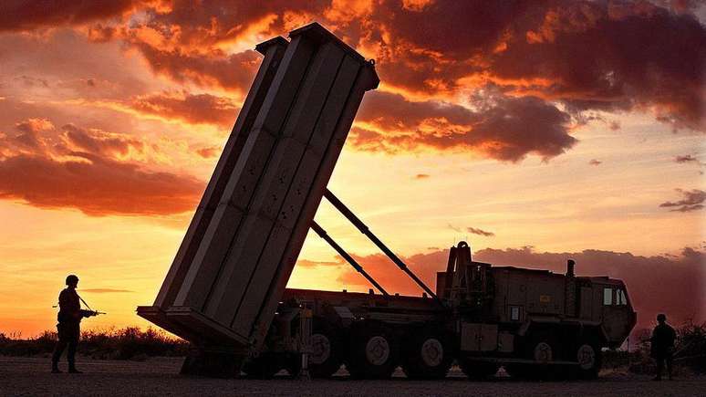 O sistema Thaad já foi usado pelos Estados Unidos na Ásia