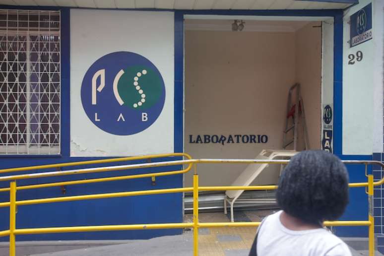 Fachada do PCS Lab, responsável pelos laudos que indicaram, erroneamente, que transplantes poderiam ser realizados