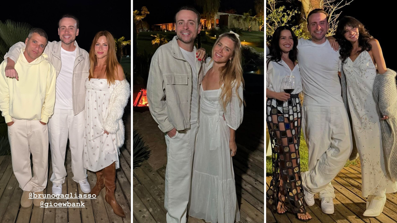 Bruno Gagliasso, Giovanna Ewbank, Carolina Dieckmann, Juliette, Léo Fuchs e Bruna Marquezine 