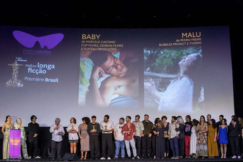 Baby, de Marcelo Caetano, e Malu, de Pedro Freire, dividiram o prêmio principal da noite.