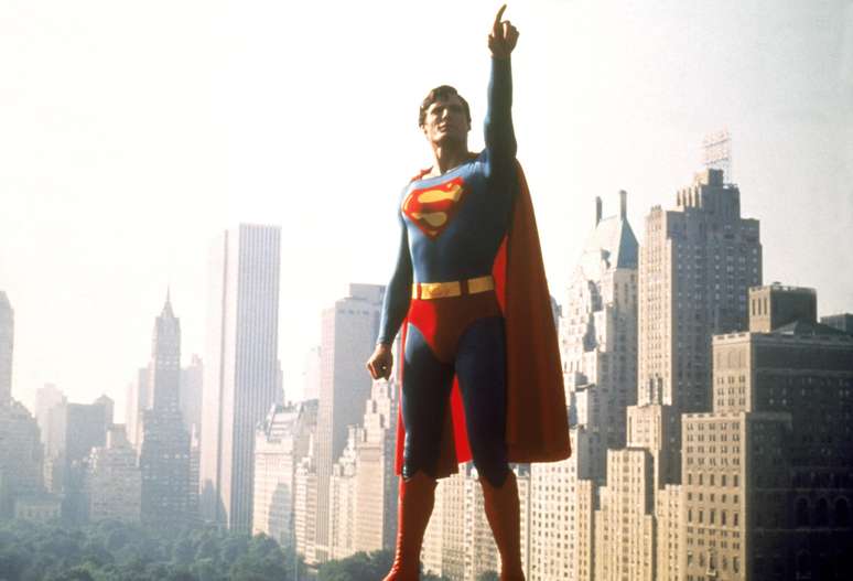 Christopher Reeve em 'Superman - O Filme'