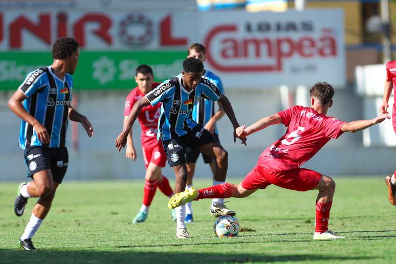 Grêmio derrotó a São Luiz y tomó ventaja en los cuartos de final del Gauchão U20