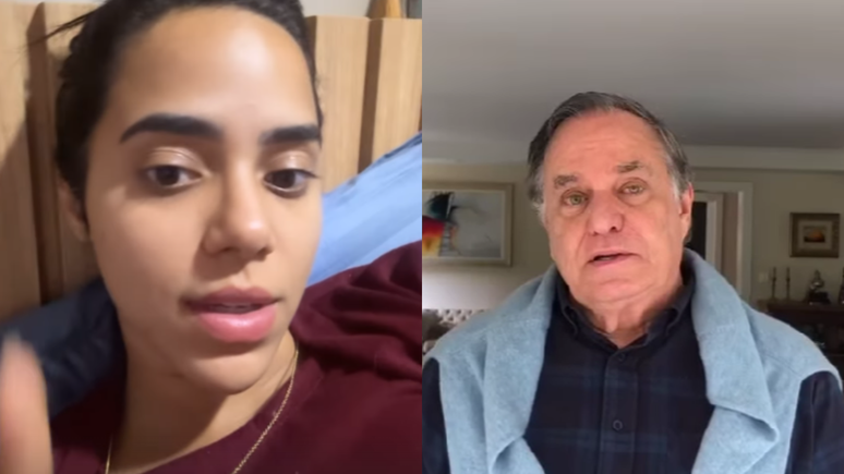 Mariely Santos e Ronnie Von falam sobre apagão