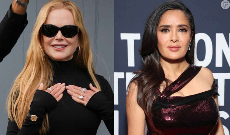 O que Nicole Kidman realmente falou para Salma Hayek em desfile de moda? Leitor labial forense examina vídeo e desvenda climão.