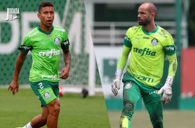 Palmeiras prorroga contrato da dupla veterana