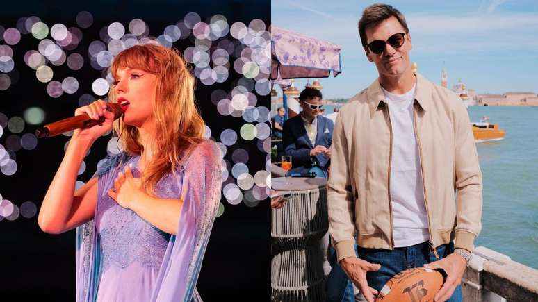 Taylor Swift, Tom Brady e outros artistas norte