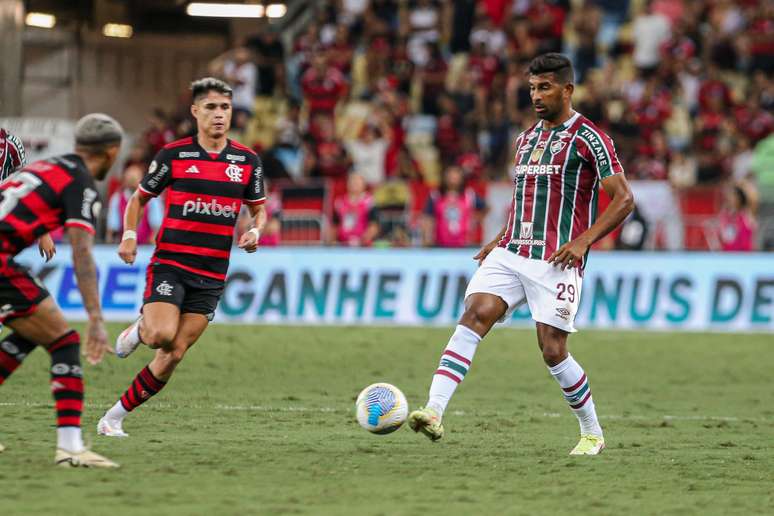 Fluminense x Flamengo 23/06/2024. -