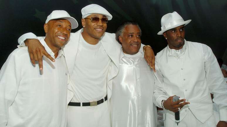 Na 'Festa do Branco' de 2004, a lista de convidados incluía o produtor musical Russell Simmons, o rapper LL Cool J e o reverendo Al Sharpton