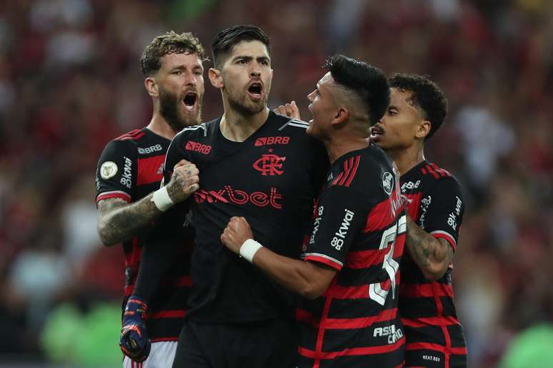 Léo Pereira Rossi Ayrton Lucas (Wagner Meier/Getty Images)