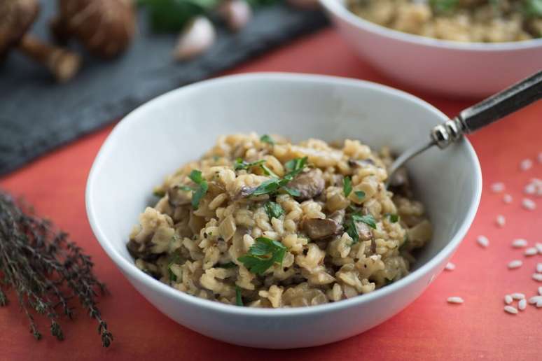 Shiitake risotto 