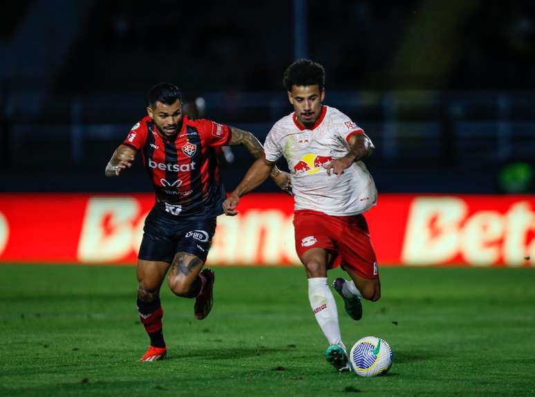 Lucas Evangelista,jogador do Red Bull Bragantino. 