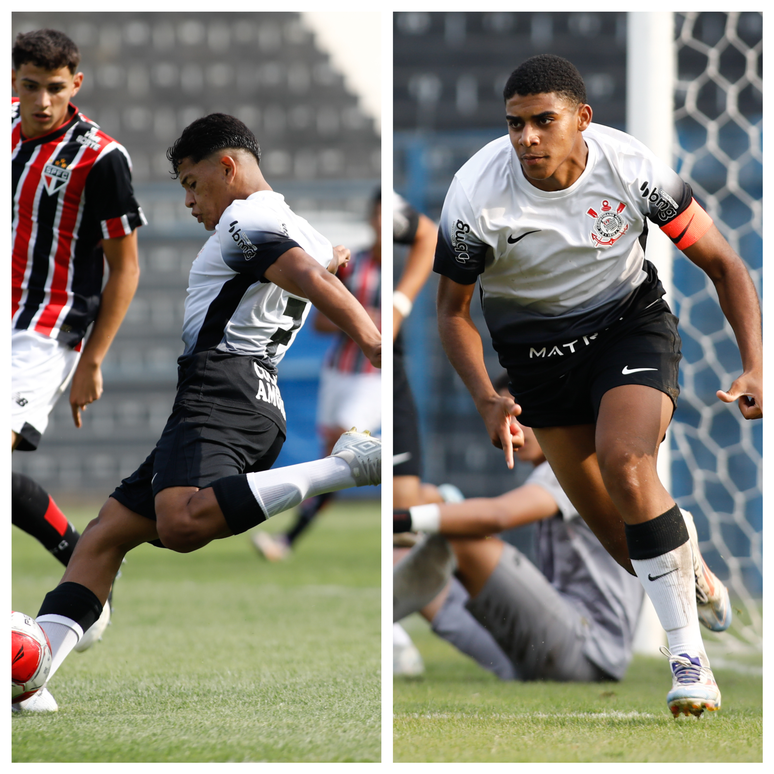 Dupla decisiva do Corinthians, Luiz Fernando e Gui Negão, leva vantagem na semifinal do Paulista Sub-17