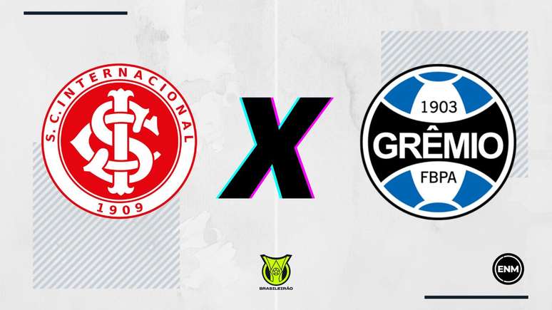 Internacional x Grêmio (ARTE: ENM)