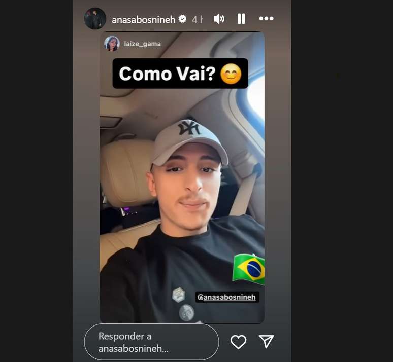 Cantor mandou recado aos brasileiros, agradecendo pelo carinho 