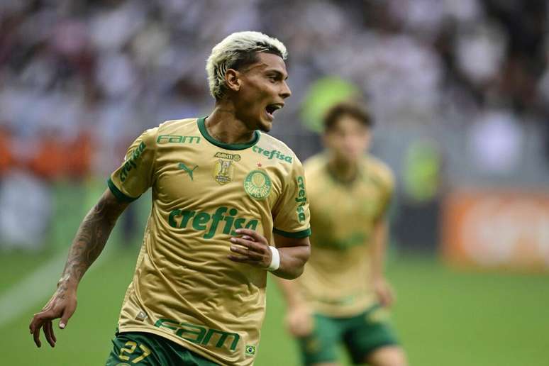 Richard Rios (Palmeiras) durante jogo contra o Vasco da Gama, no dia 22.09.2024 