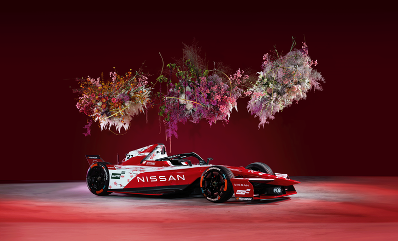 Carro da Equipe Nissan da Fórmula E para a 11ª temporada 2024/25.