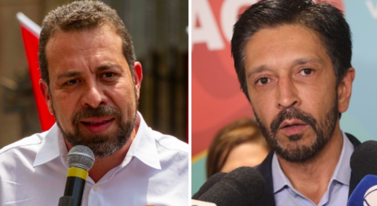 Kandidat Guilherme Boulos (PSOL) von Ricardo Nunes (MDB)