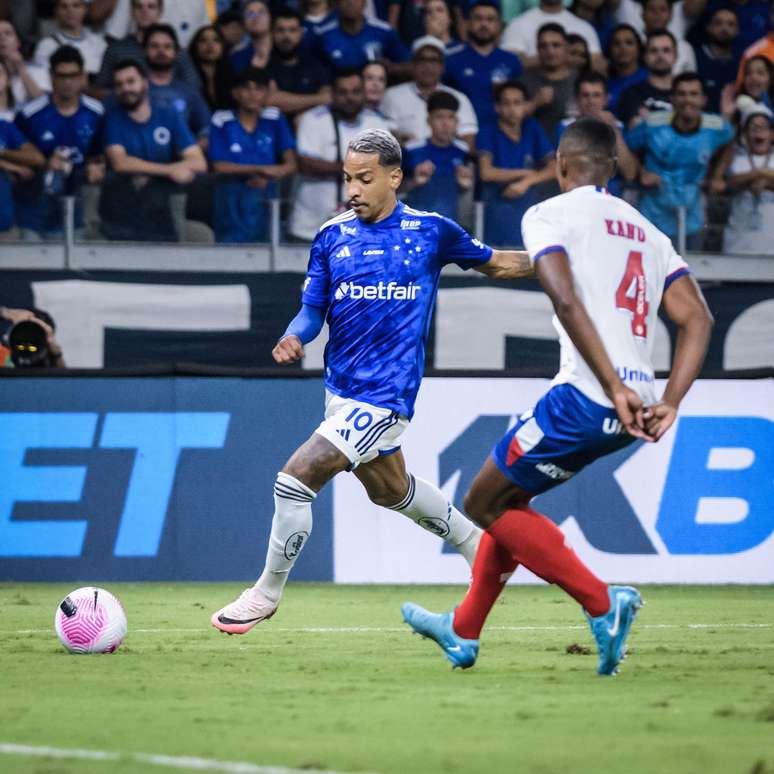 Cruzeiro e Bahia empatam após partida disputada no segundo tempo