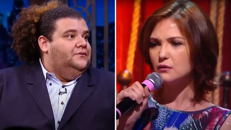 Gominho e Clara no 'Te Noite com Danilo Gentili