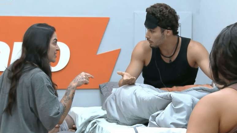 Luana e Gui em 'A Fazenda 16'