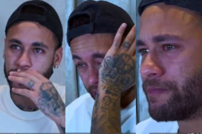 Neymar Jr. cries when talking about returning to football