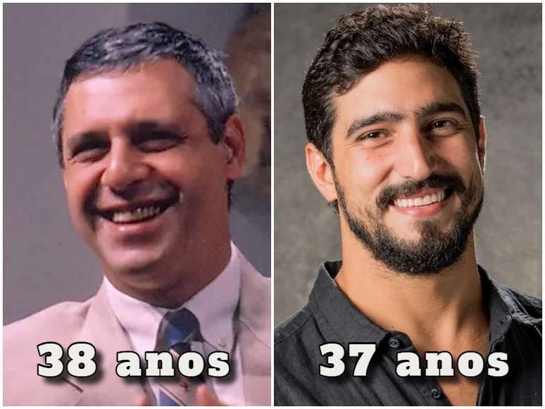 Antônio Fagundes (hoje com 75 anos) e Renato Góes - Ivan Meirelles