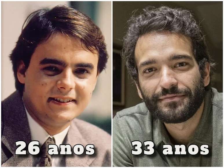 Cássio Gabus Mendes (hoje com 63 anos) e Humberto Carrão - Afonso Roitman