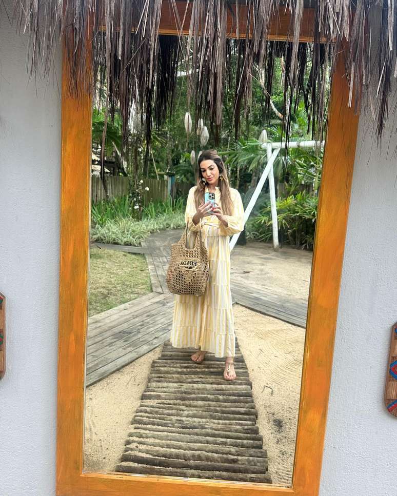 Patrícia Poeta celebra 48 anos em Trancoso; veja fotos