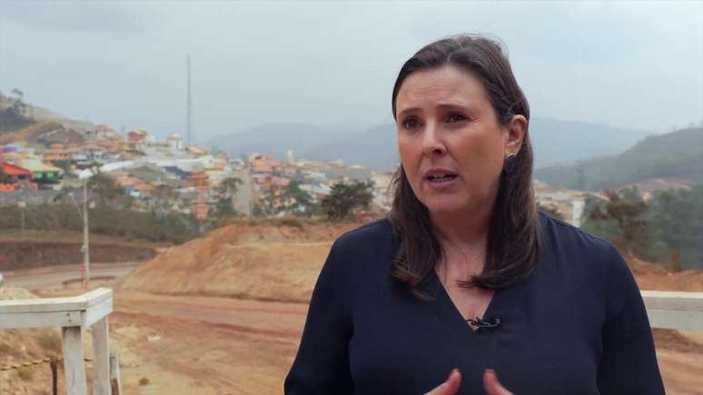 A diretora de assuntos corporativos da BHP, Fernanda Lavarello, conversou com a BBC