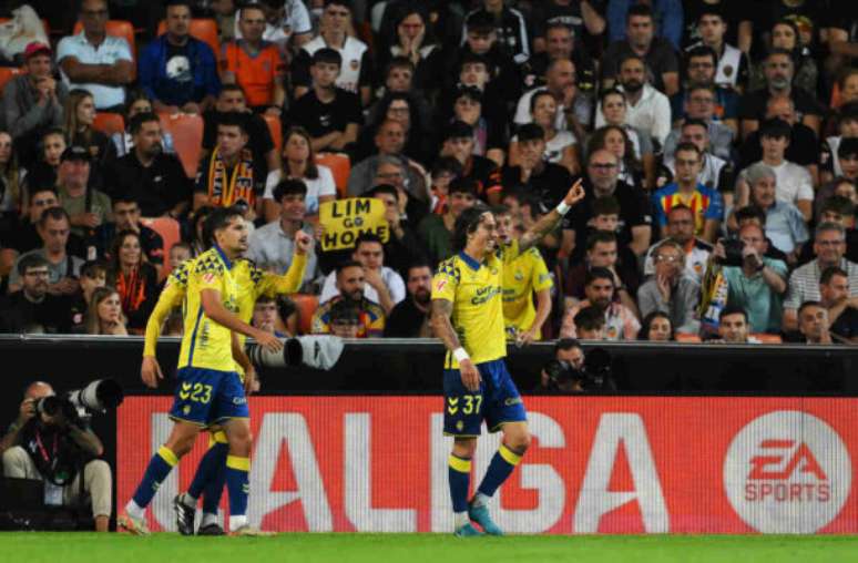 Las Palmas vence e manda o Valencia para o último lugar do Campeonato Espanhol