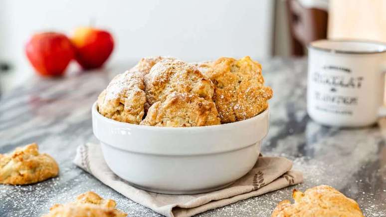 Cookie de maçã – Foto: ShutterStock