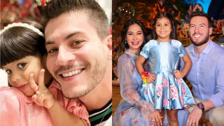 Arthur Aguiar, Sophia, Maira e Tiago Nigro