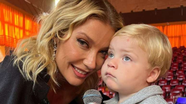 Luiza Possi e o filho caçula, Matteo