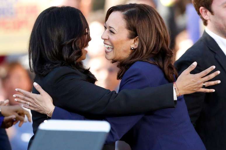 As irmãs Kamala e Maya Harris têm um relacionamento próximo