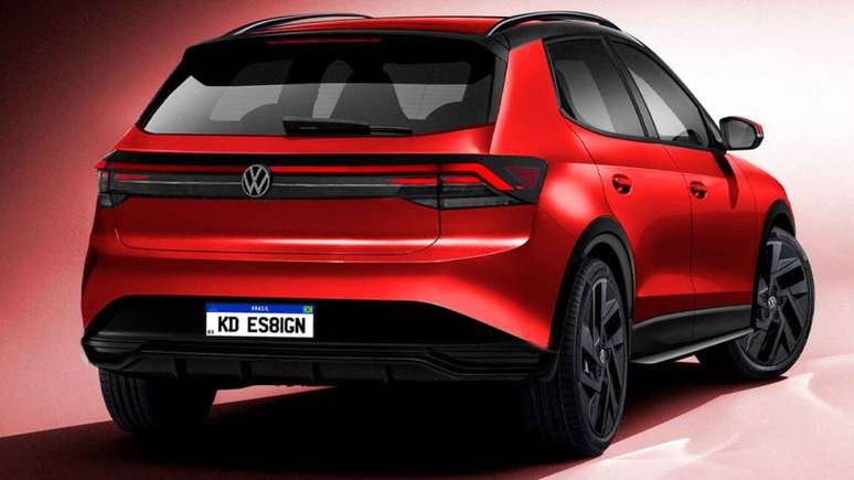 Projeção: novo SUV compacto da VW - Projeto A0